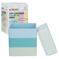 Suport birou patrat din plastic color DL 3357